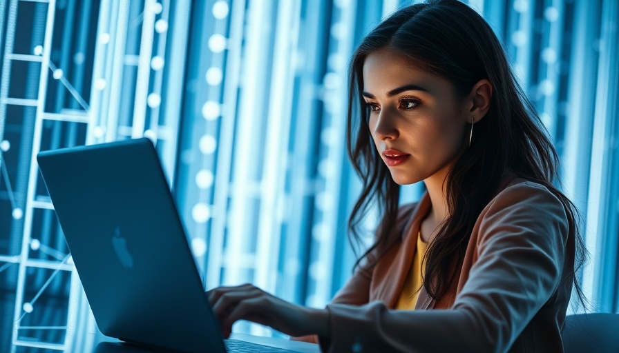Advanced personalization through facial recognition on laptop.