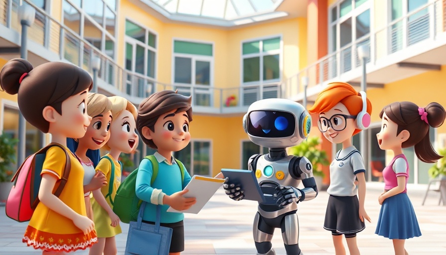 Animated scene promoting 'Share God's Word' in a school courtyard.