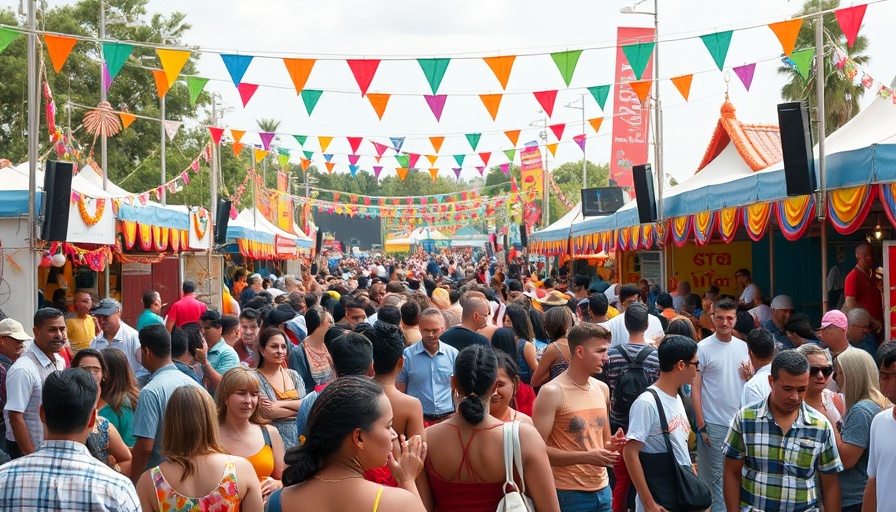 Kindness Carnival flood relief fundraiser at vibrant community event.