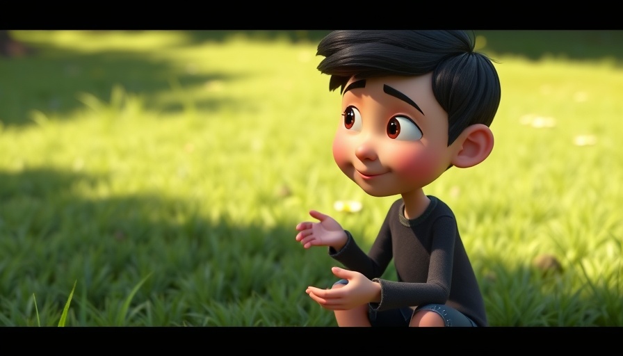 Forgiveness message in an animated scene from Superbook.