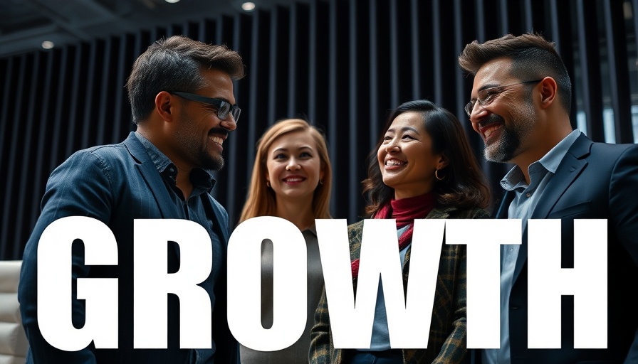 OpenAI revenue growth discussion with bold text and smiling people.