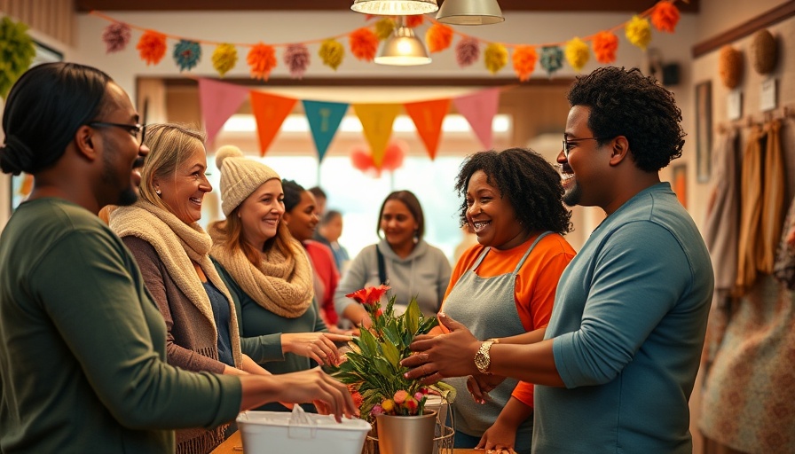 Sanitarium volunteers support community at Soul Hub, cheerful gathering.