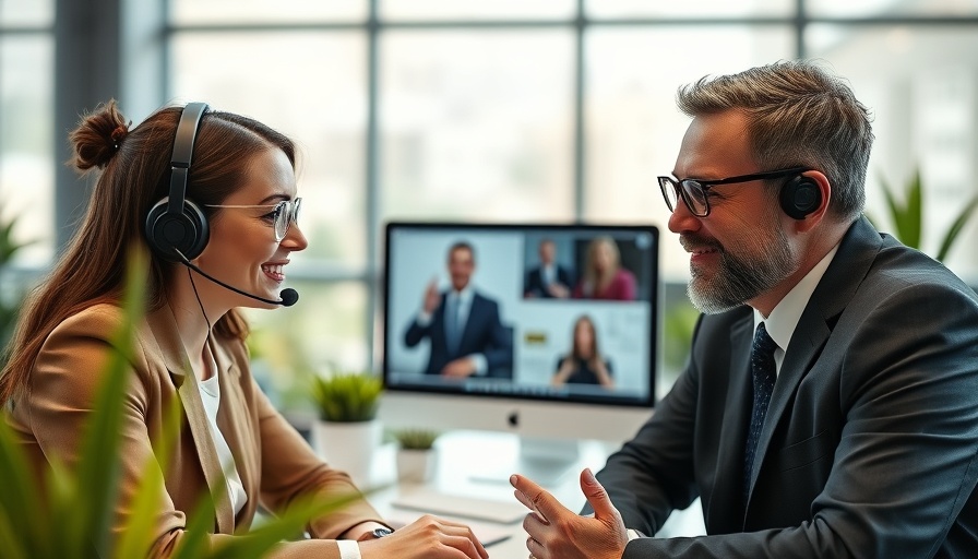 Two professionals on video call discussing cloud budget management.