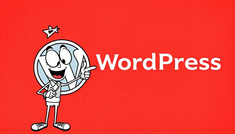 Humorous cartoon sketch illustrating WordPress theme vulnerability.