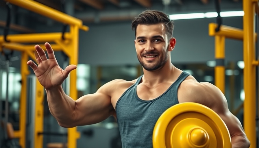 End of Week 2 Encouragement: Man in gym offering motivation.