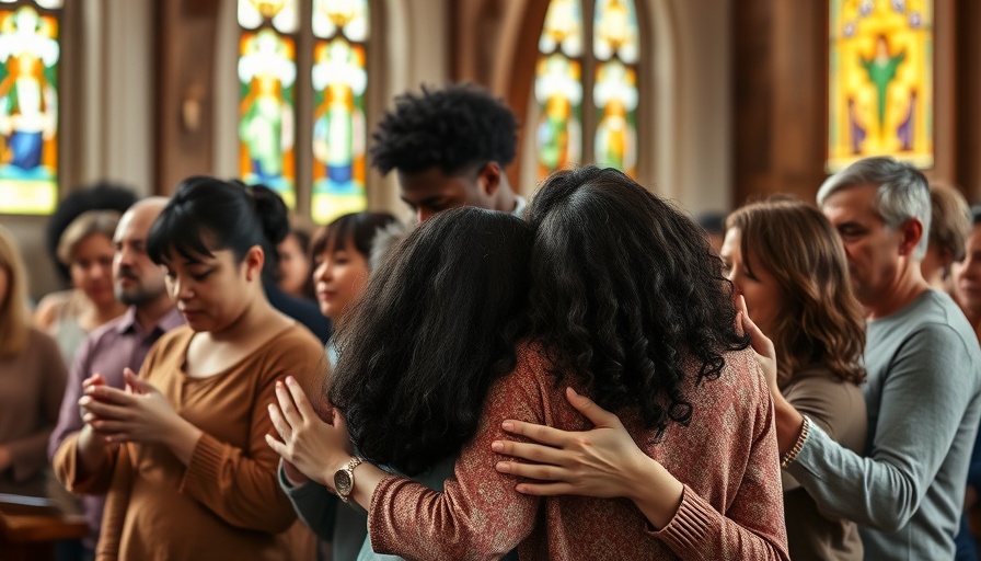 Power of Prayer in SDA Community, diverse group praying together.