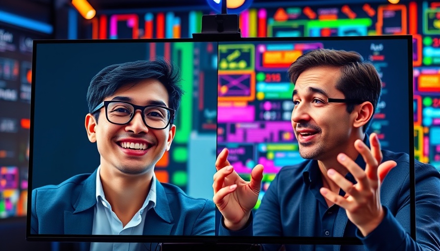 AI Agents vs Chatbots in a dynamic video call discussion.