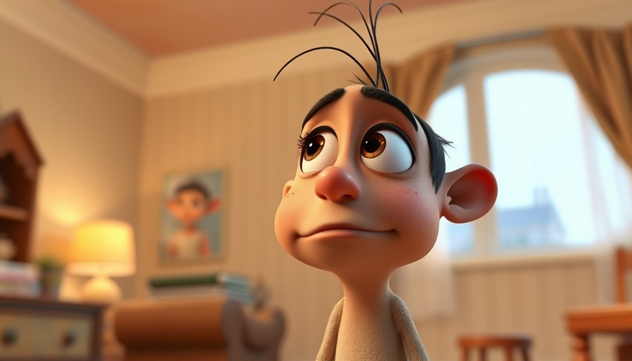 3D animated character pondering in a soft-lit room, highlighting universal salvation.