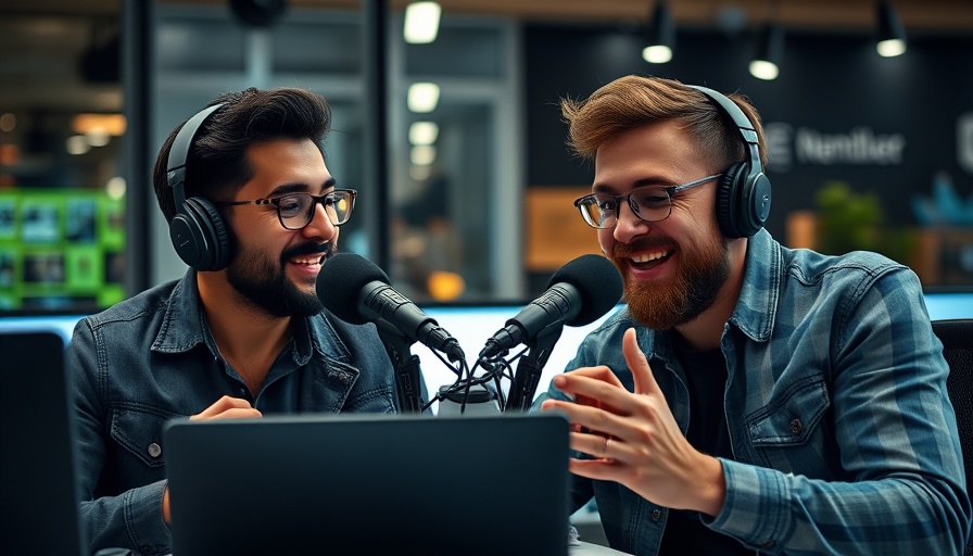 Citizen Developers in AI discussing technology in a podcast.