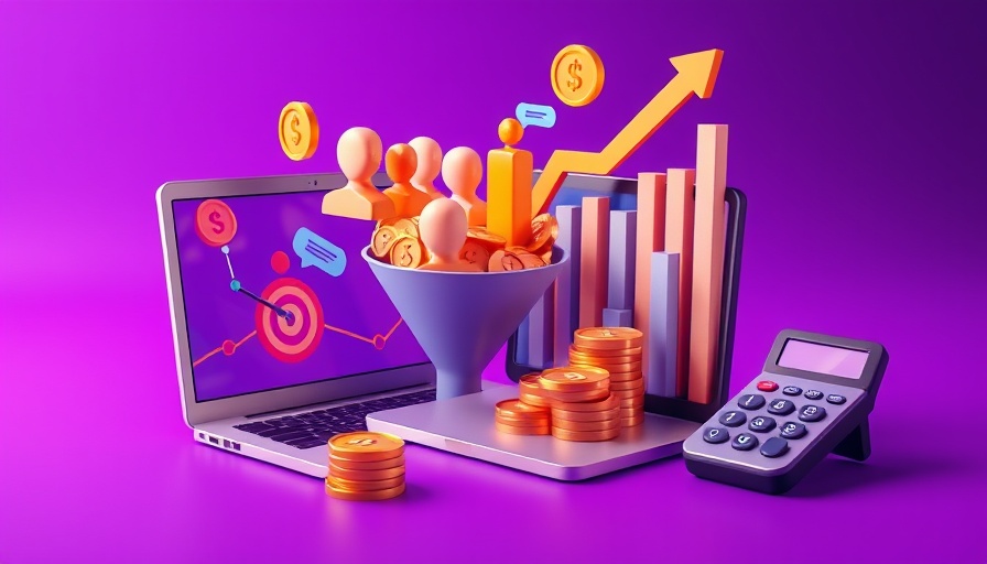 3D illustration of AI search driving sales and conversions
