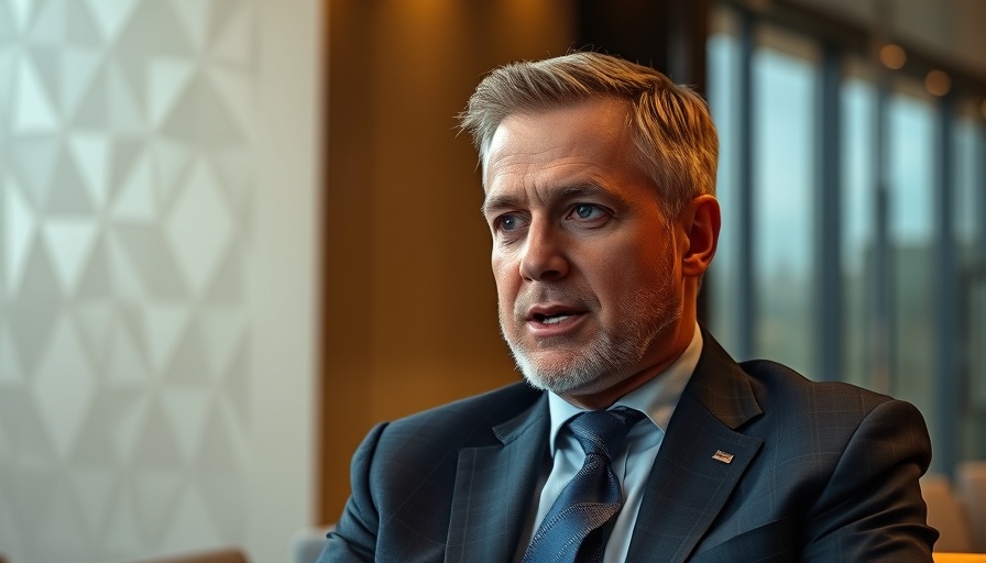 AI is the New Oxygen - Man speaking in interview setting.