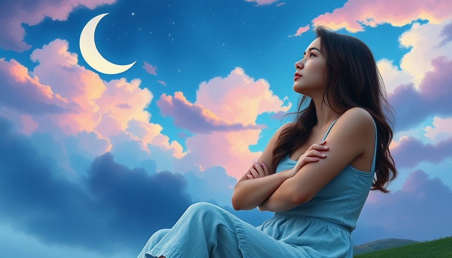 A young woman sits quietly under a starry sky, illustrating the cost of staying quiet.