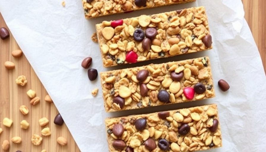 No Bake Trail Mix Granola Bars