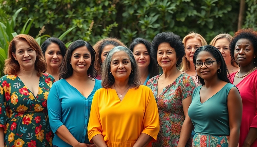 Women participating in the Enditnow awareness initiative, standing together.