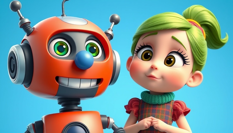 Colorful animated characters from Superbook Classic, showing curiosity.