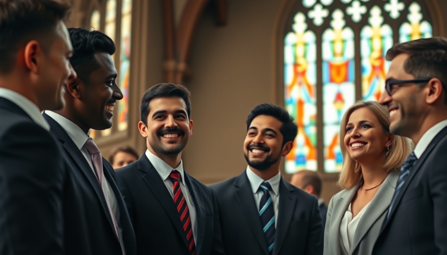 Diverse group discussing leadership appointments in SDA Church.