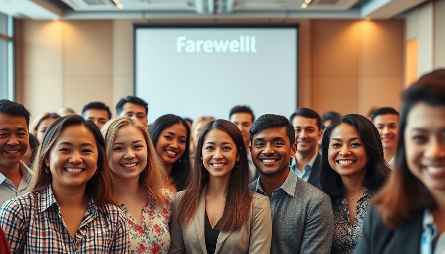 AUC farewell event for CFO and president with attendees.