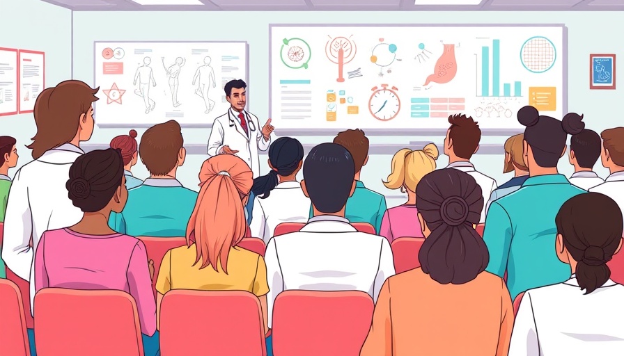 Doctors in a presentation setting discussing healthcare system readiness.