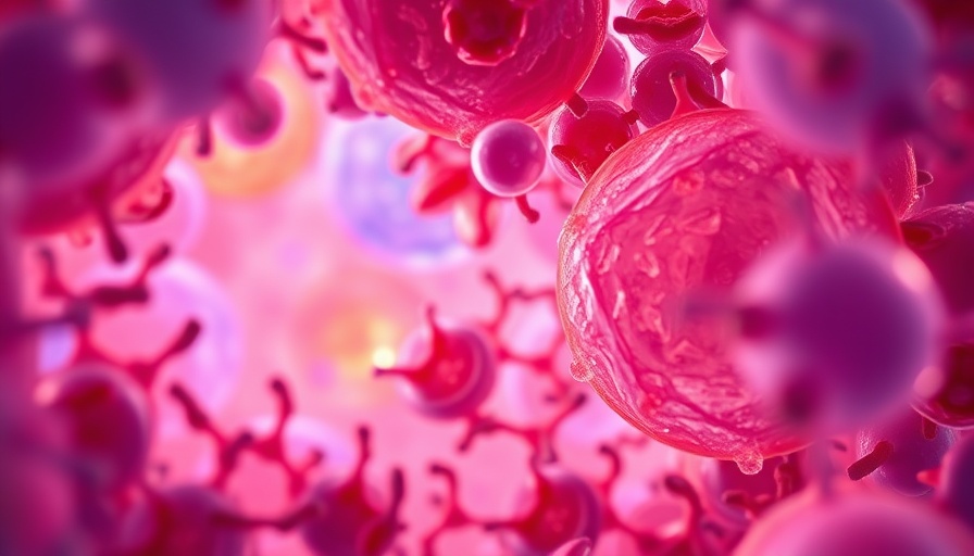 Microscopic view of cells related to smoking and pancreatic cancer risk