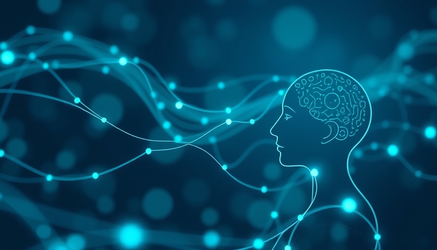 Conceptual AI data streams illustrating Responsible Personalization and AI.