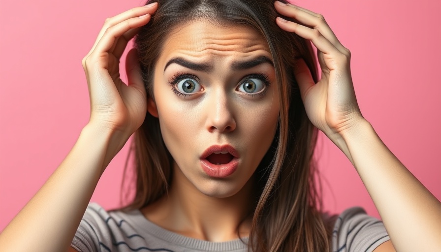 Anxious young woman in front of a pink background, Managing Anxiety Effectively.