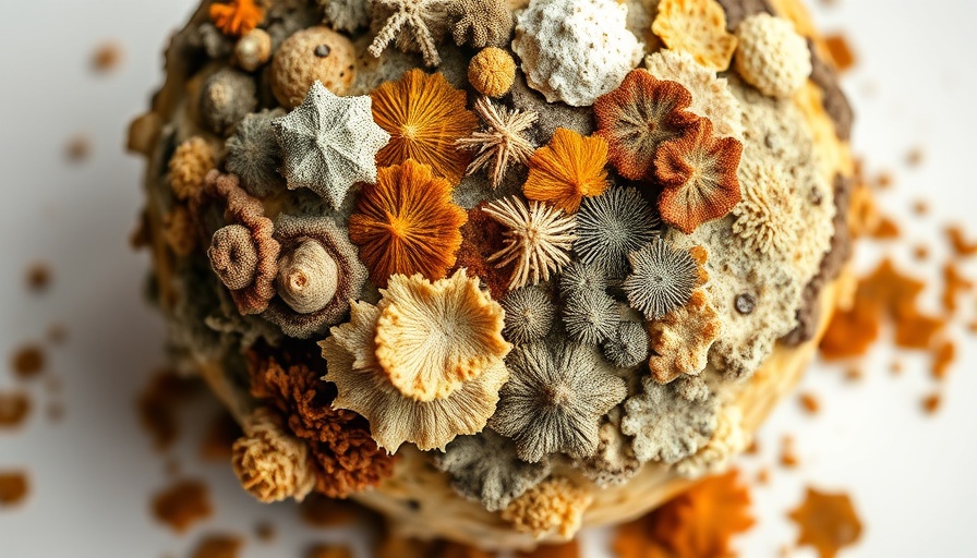 Close-up of mold growth in a container, illustrating mold-related health issues.