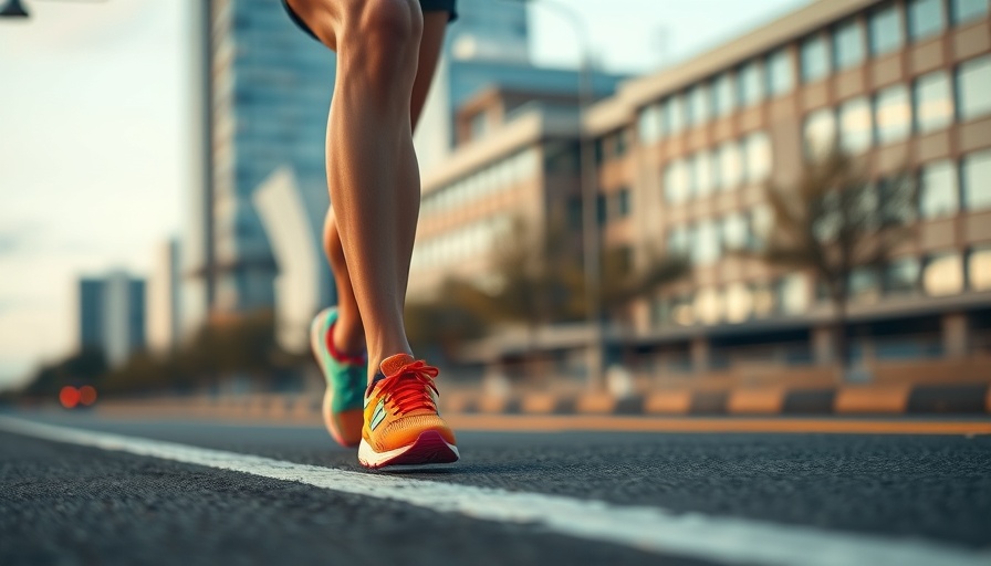 Motivation in running captured through a vibrant marathon scene.