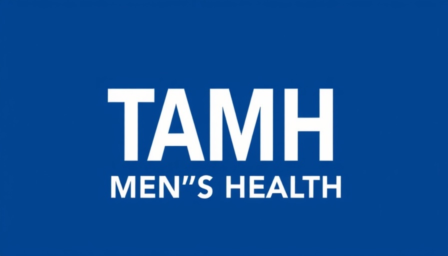 Logo for TAMH, focusing on men's health awareness.