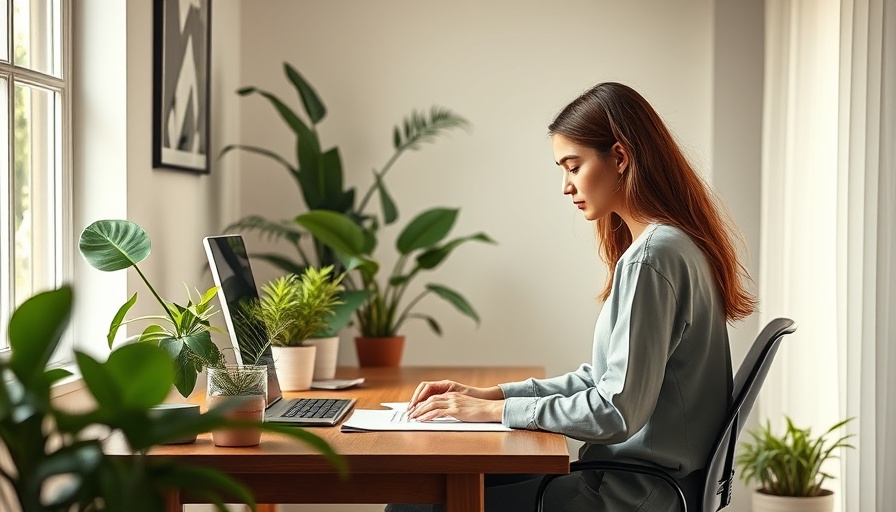 Zero-Waste Living in High-Tech Regions: Eco-friendly home office setup.