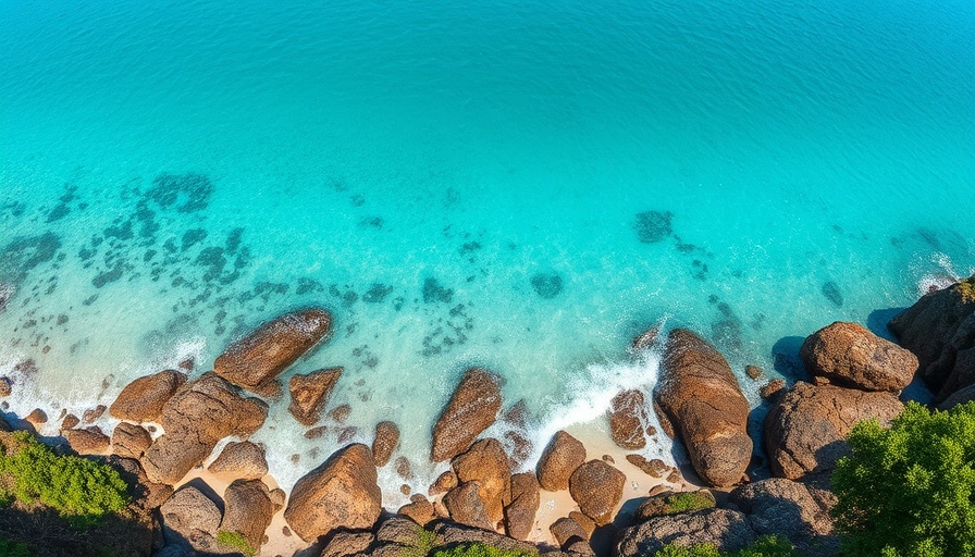 Stunning turquoise beach in Sardinia highlighting sustainable travel.