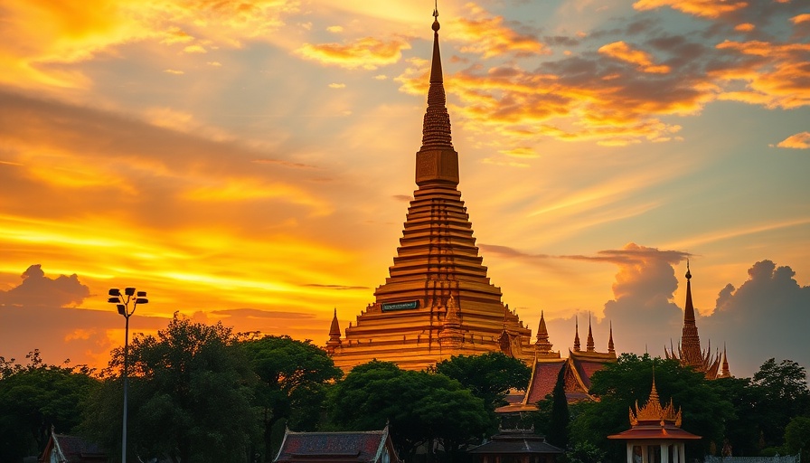Shwedagon Pagoda in vibrant sunset, Malaysia Myanmar visa-free travel.