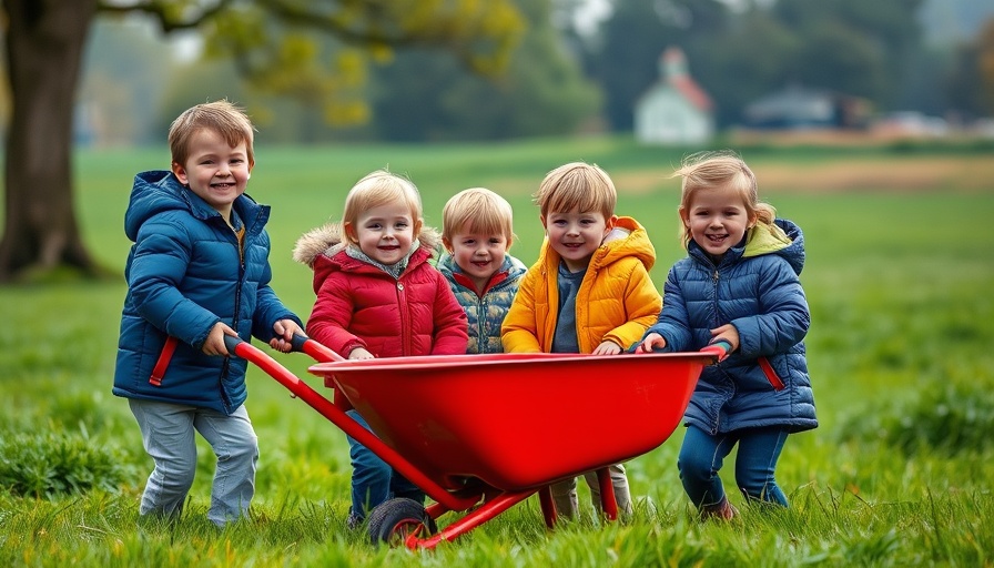 Children playing outdoors, illustrating Investing in Waldorf Education.