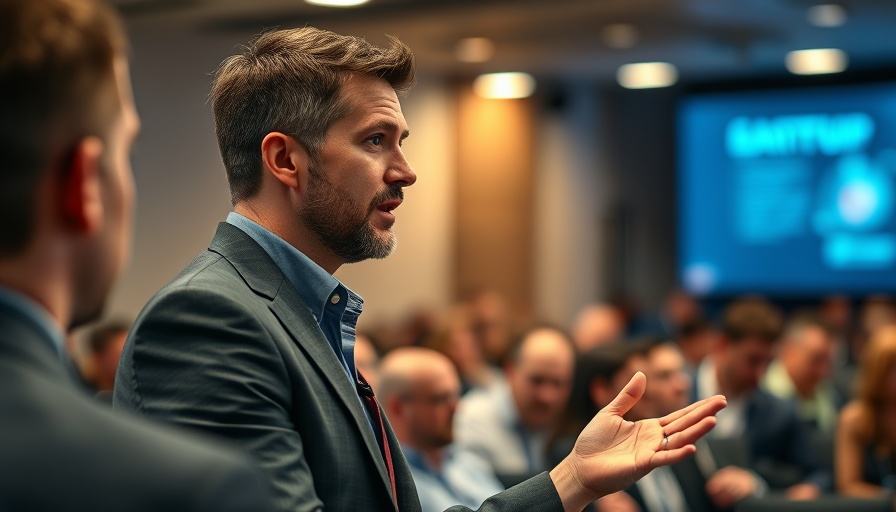 Africa startups to watch speaker at a conference