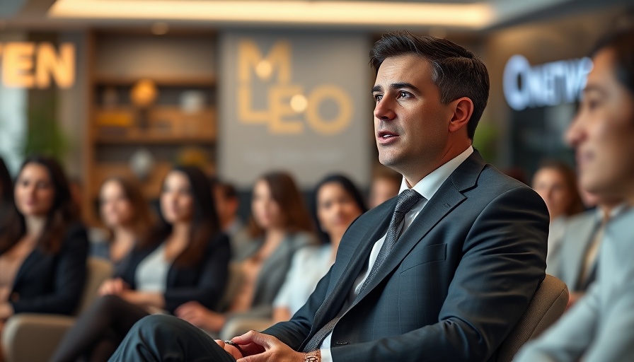 Climate Haven entrepreneurship CEO in a corporate setting.