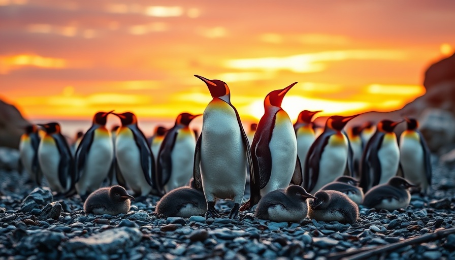 Curious Facts About the Falkland Islands: Gentoo Penguins at Sunset