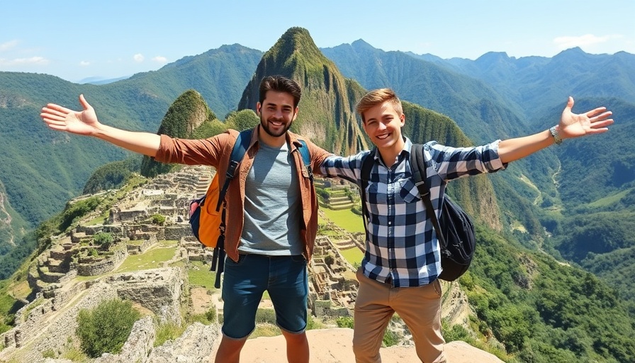 Affordable Volunteer Abroad Programs scenic view with two travelers