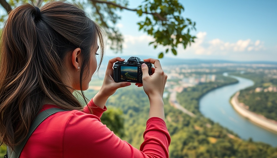 Mekong Tourism Forum 2025 promotional image with scenic view.