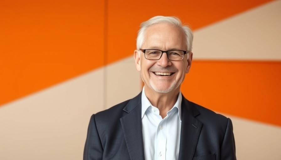Corporate headshot for impact investment announcement