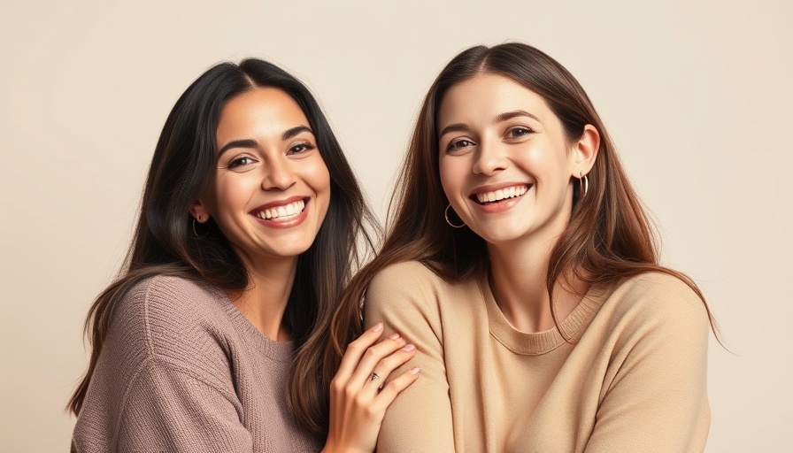 Smiling women in studio portrait, impact investment theme.