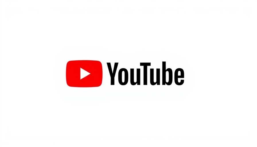 YouTube logo symbolizing AI independent media sites for business visibility.