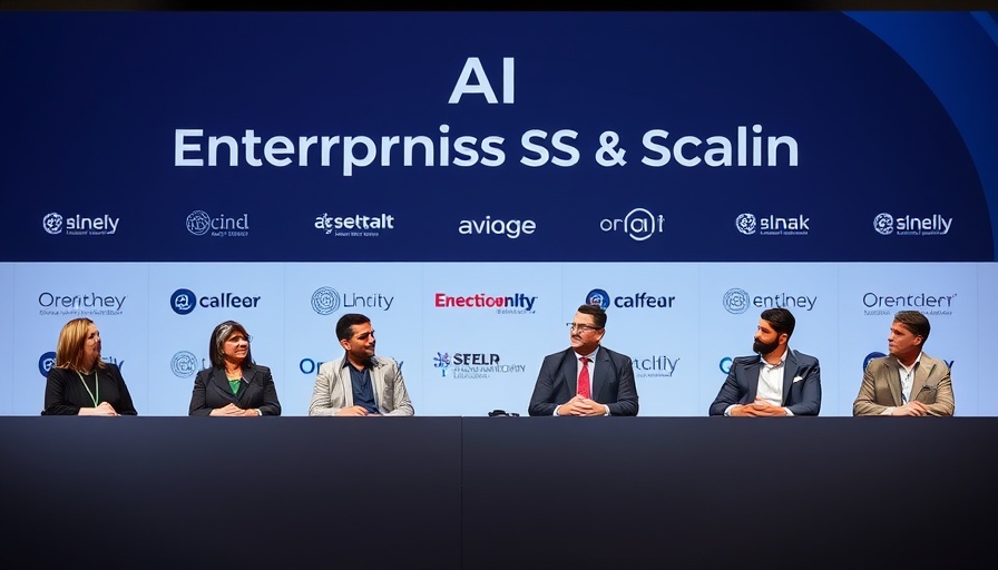 AI in podcasting panel with industry leaders and executives.