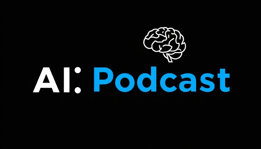 AI marketing strategy podcast episode graphic on AI topics.