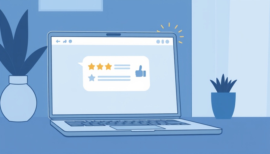 AI learning platform illustrating product suggestion on laptop.