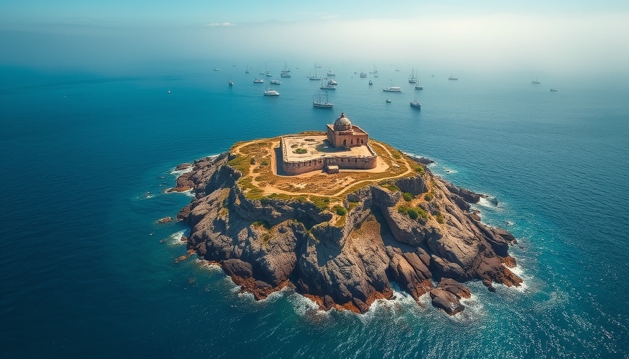 Stunning Berlengas Islands, Portugal with cliffs and azure sea.