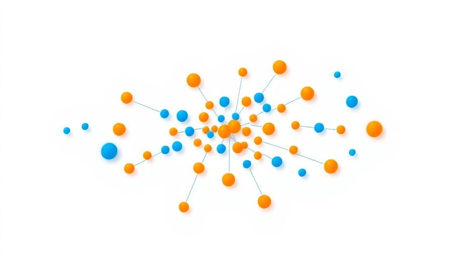 AI learning platform clustering process diagram with colored dots.
