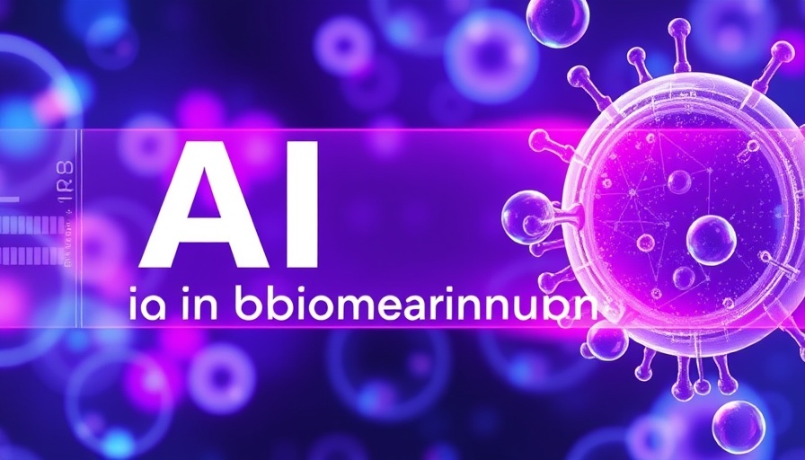 AI in Biopharma Innovation digital conference banner with abstract cells.