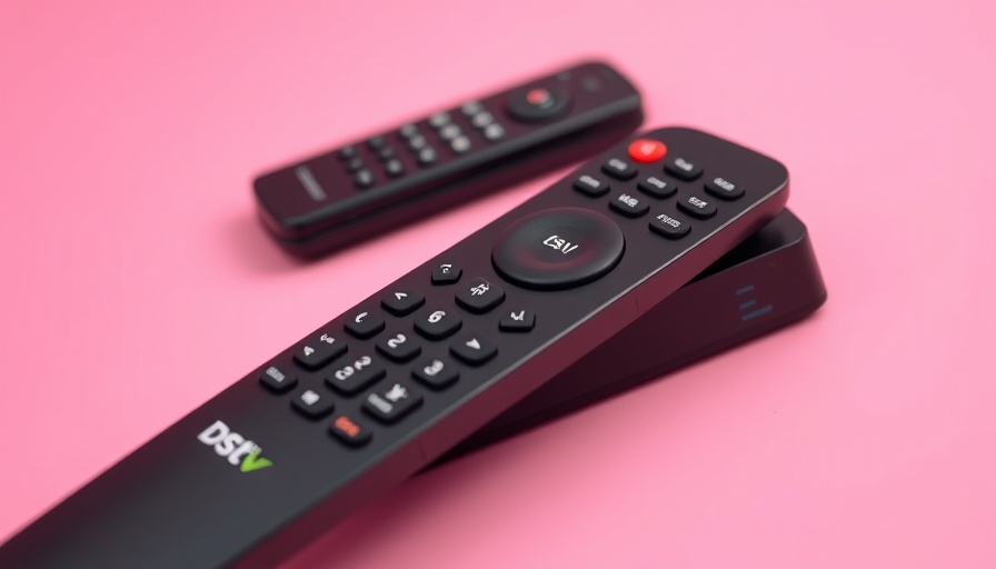 DStv remote on decoder representing DStv Unfiltered podcast cancellation.