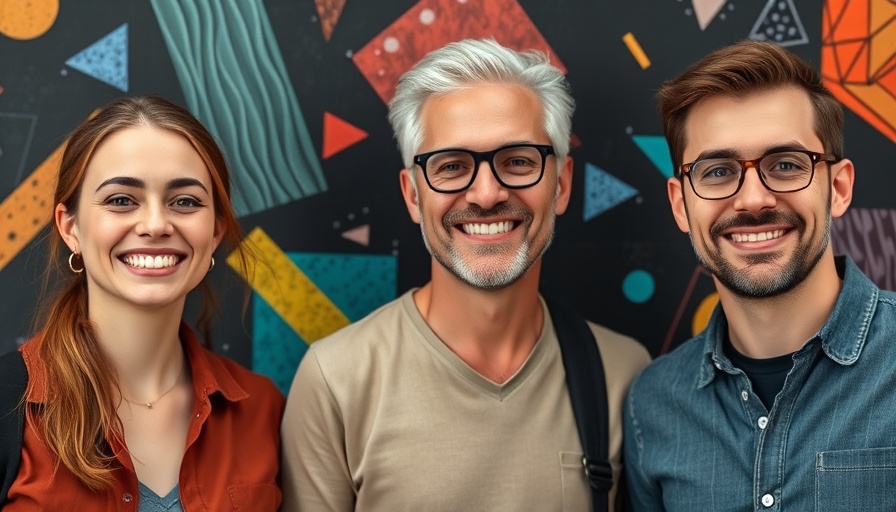 Three people announcing Captivate podcast monetisation tools, smiling expressions.