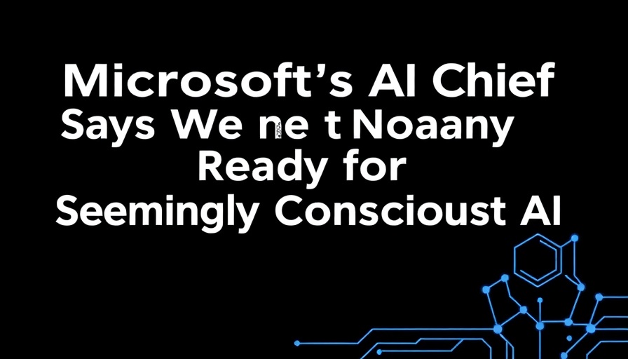 Seemingly conscious AI readiness statement banner.