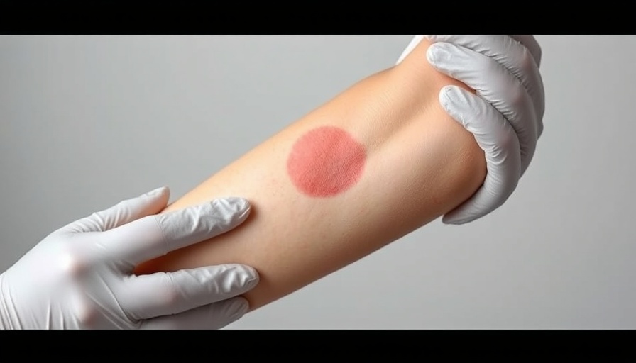 Psoriasis patch examination for targeting SSAT enzyme treatment.